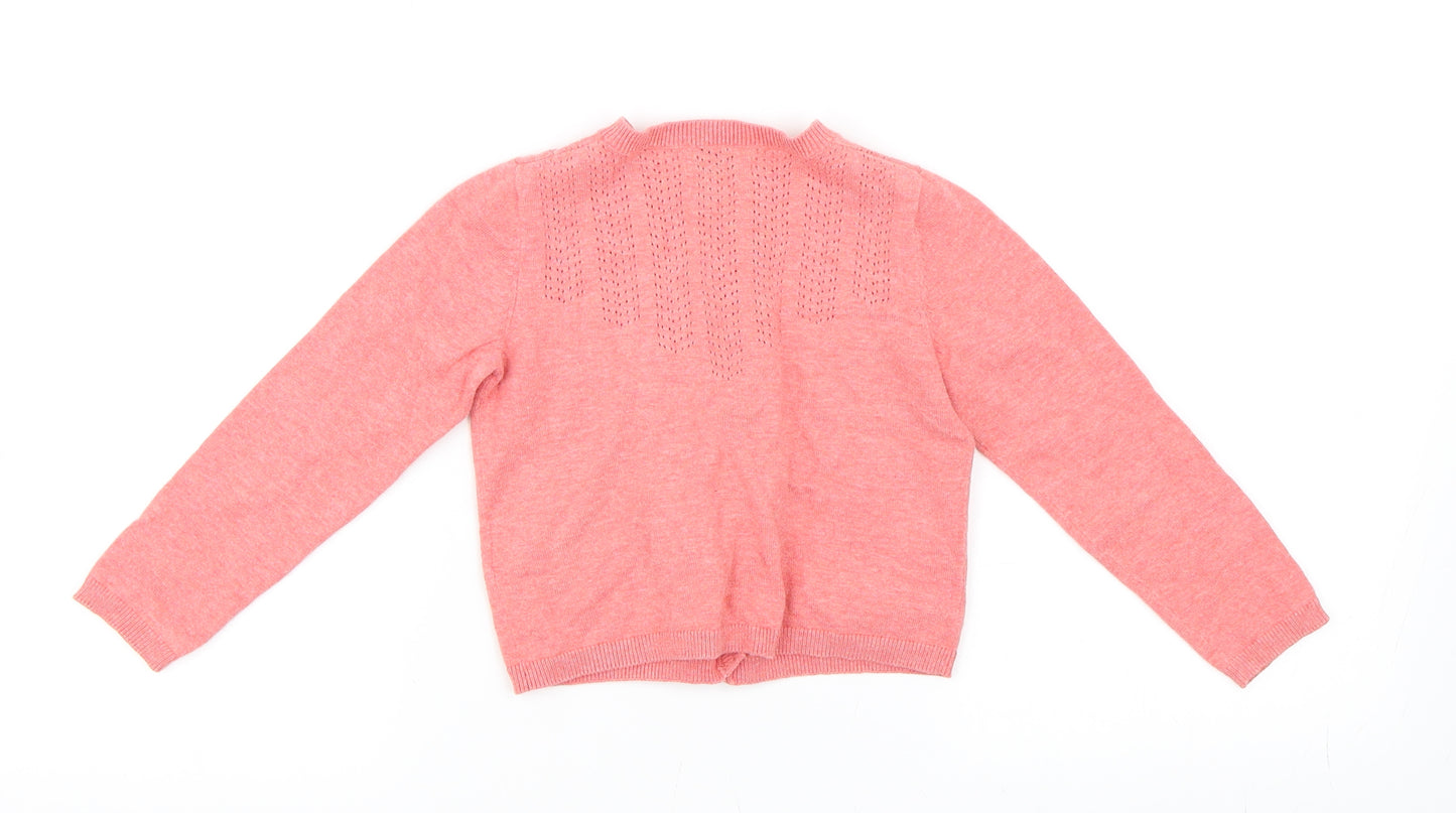 NEXT Girls Pink   Cardigan Jumper Size 2-3 Years