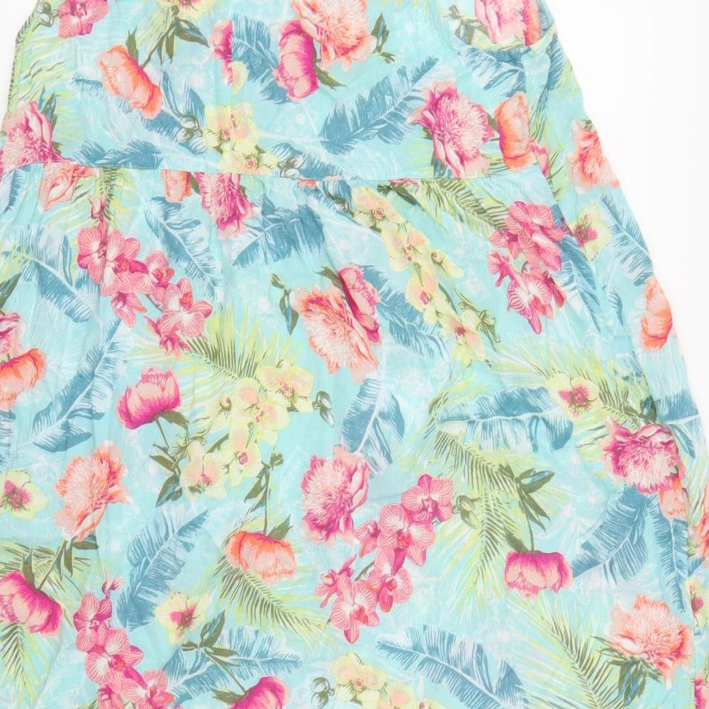 Accessorize Womens Multicoloured Floral  Camisole Tank Size L
