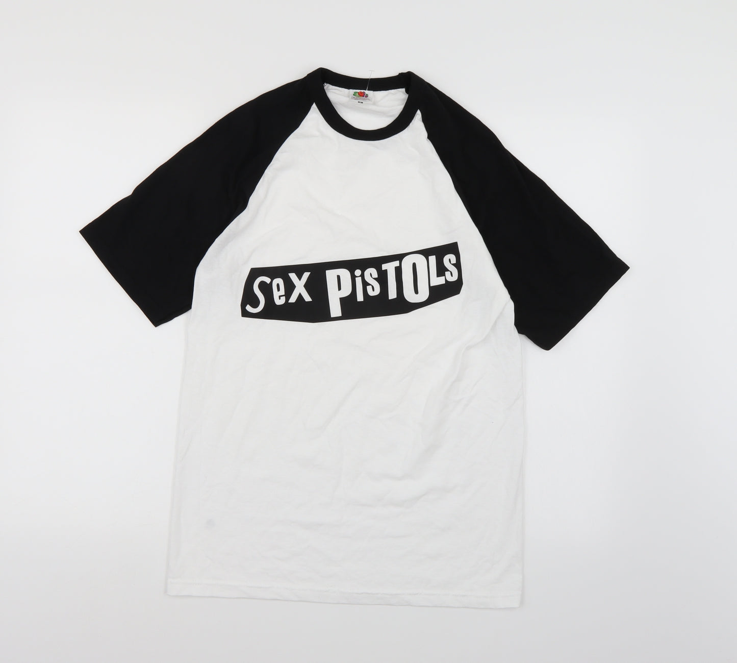 Fruit of the Loom Mens White    T-Shirt Size M  - Sex Pistols