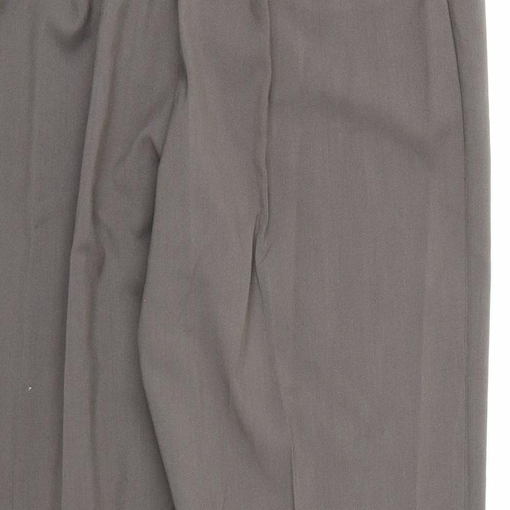 Essential Collection Womens Brown  Rayon Trousers  Size 18 L26 in