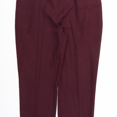 Papaya Womens Brown   Trousers  Size 18 L26 in