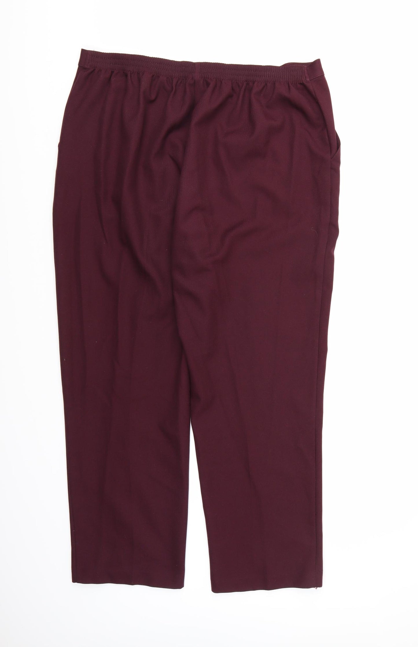 Papaya Womens Brown   Trousers  Size 18 L26 in