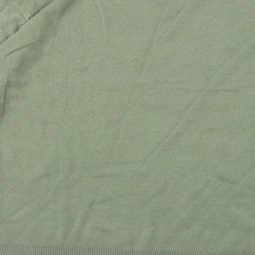South Bay Mens Green  Knit Pullover Jumper Size M