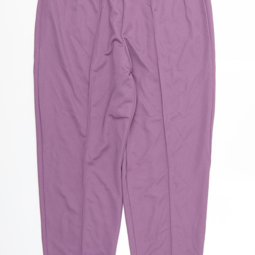 Slimma Womens Purple   Trousers  Size 18 L26 in