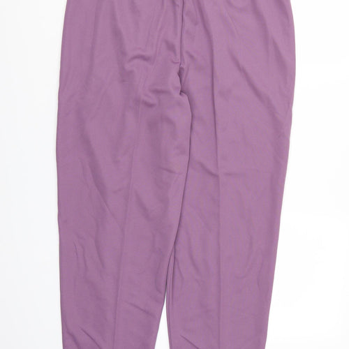 Slimma Womens Purple   Trousers  Size 18 L26 in