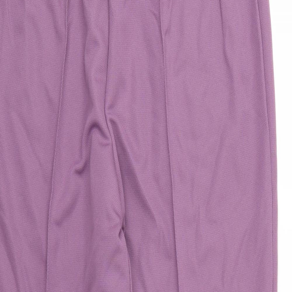 Slimma Womens Purple   Trousers  Size 18 L26 in