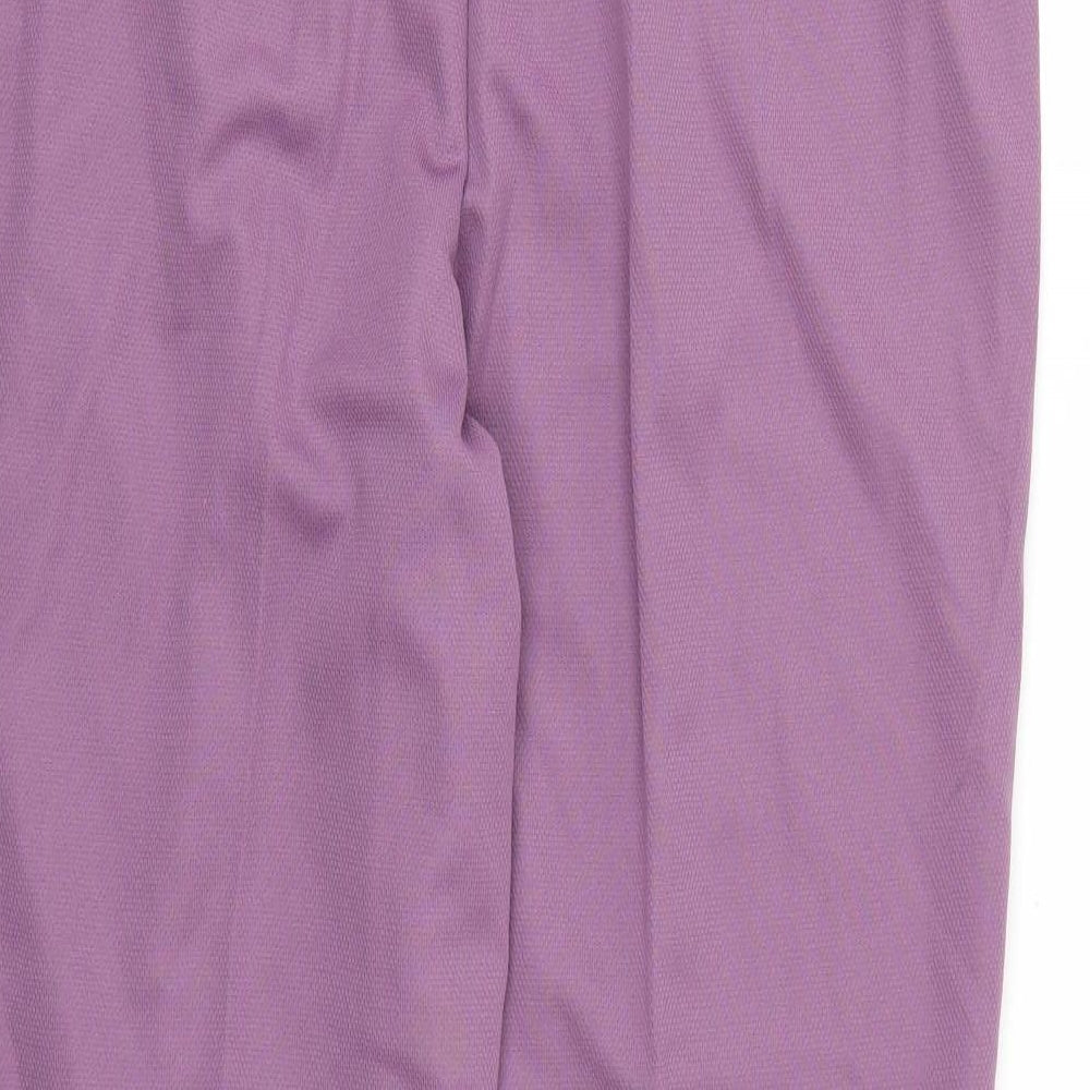 Slimma Womens Purple   Trousers  Size 18 L26 in