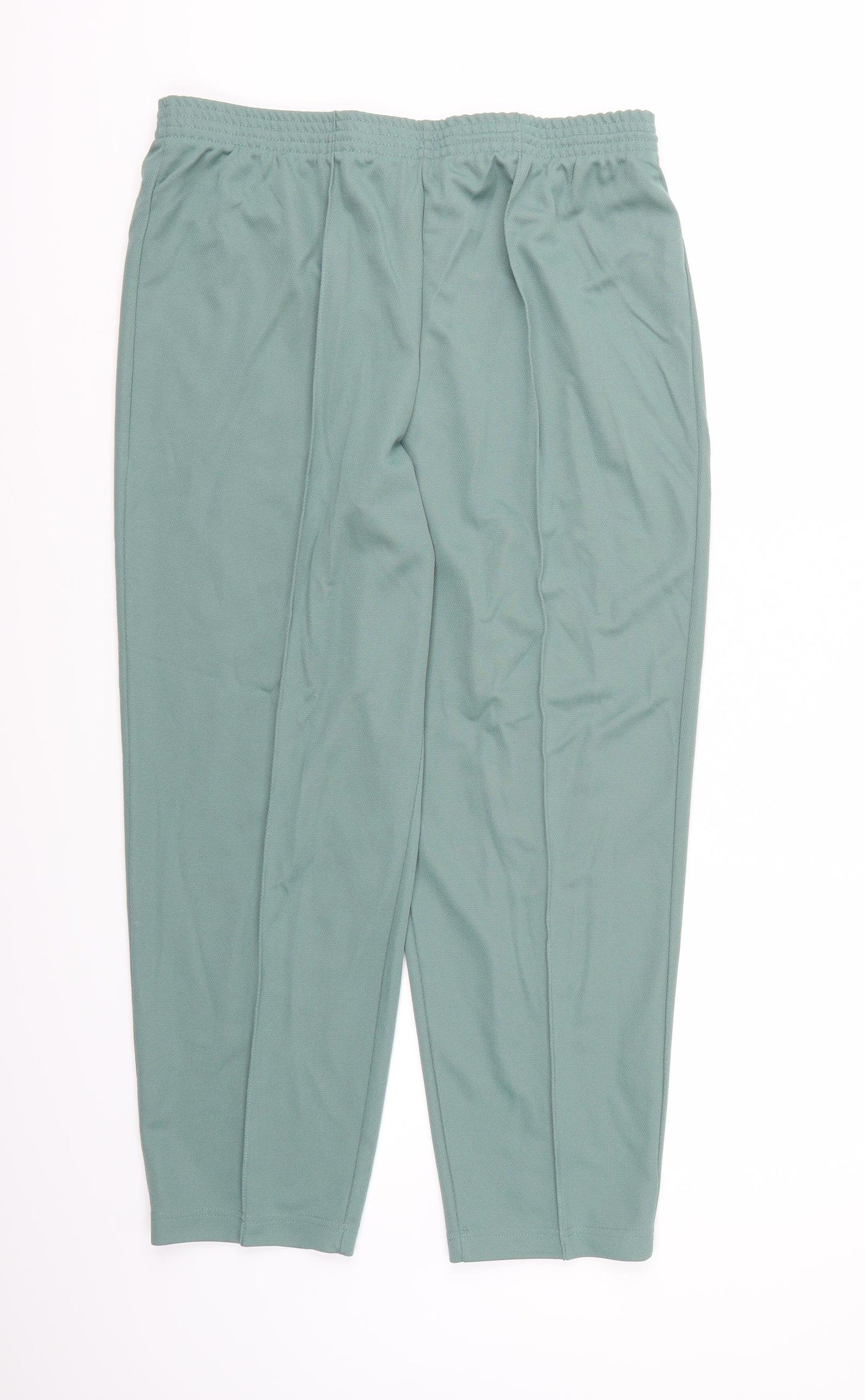 Slimma Womens Green   Trousers  Size 18 L26 in