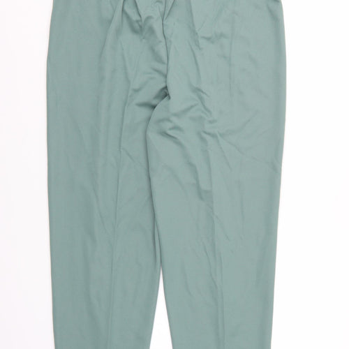 Slimma Womens Green   Trousers  Size 18 L26 in