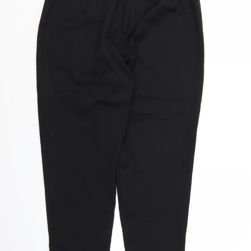 TU Womens Black  Rayon Trousers  Size 14 L26 in