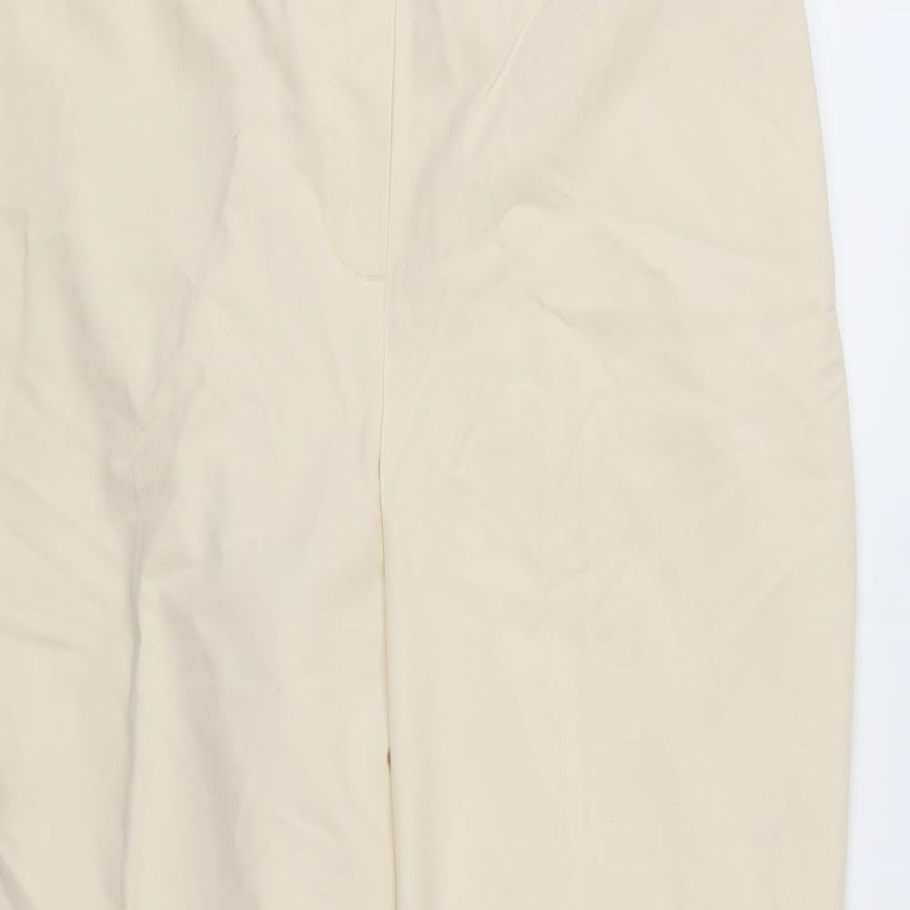 Wardrobe Womens Beige  Rayon Trousers  Size 18 L27 in