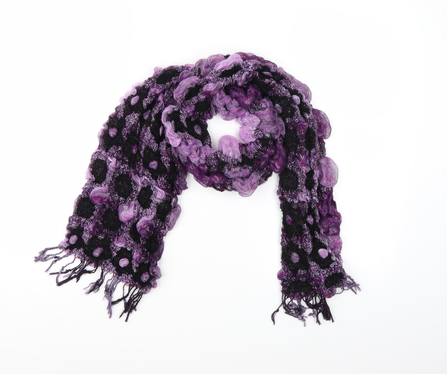 Preworn Womens Purple    Scarf