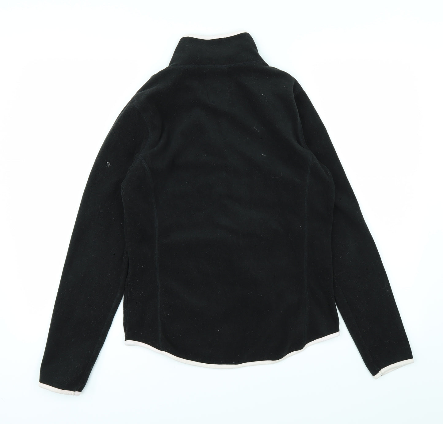 NEXT Womens Black   Full Zip Jumper Size 12