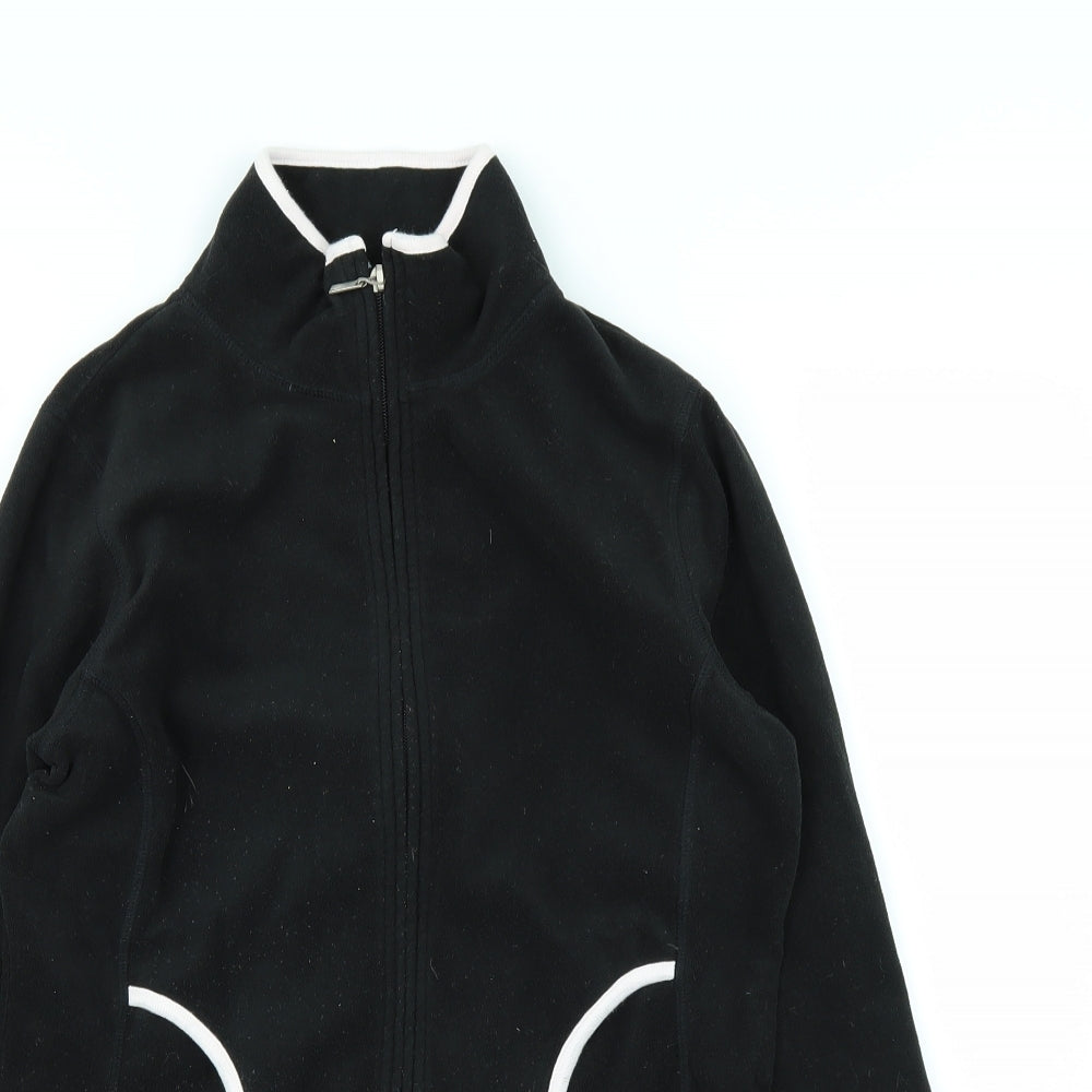 NEXT Womens Black   Full Zip Jumper Size 12