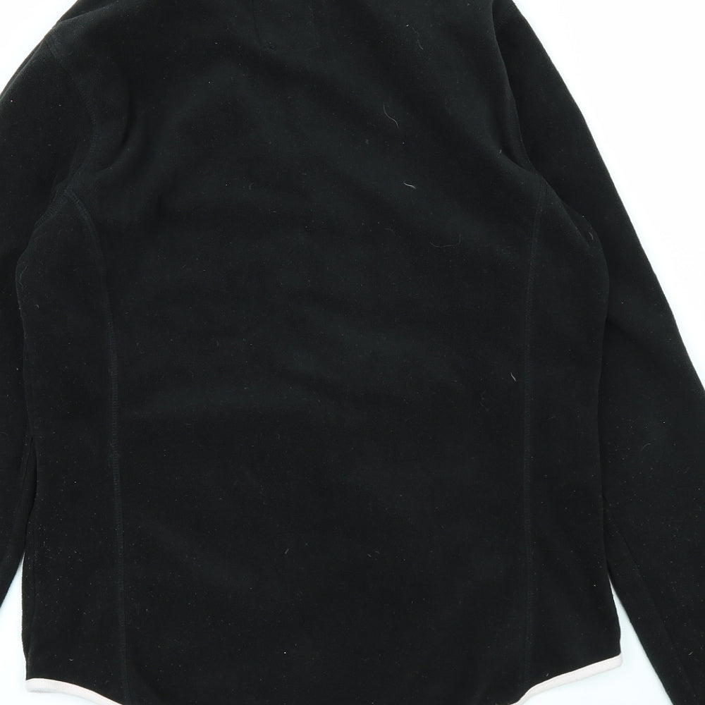 NEXT Womens Black   Full Zip Jumper Size 12