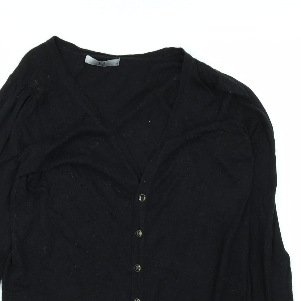 TU Womens Black   Cardigan Jumper Size 14