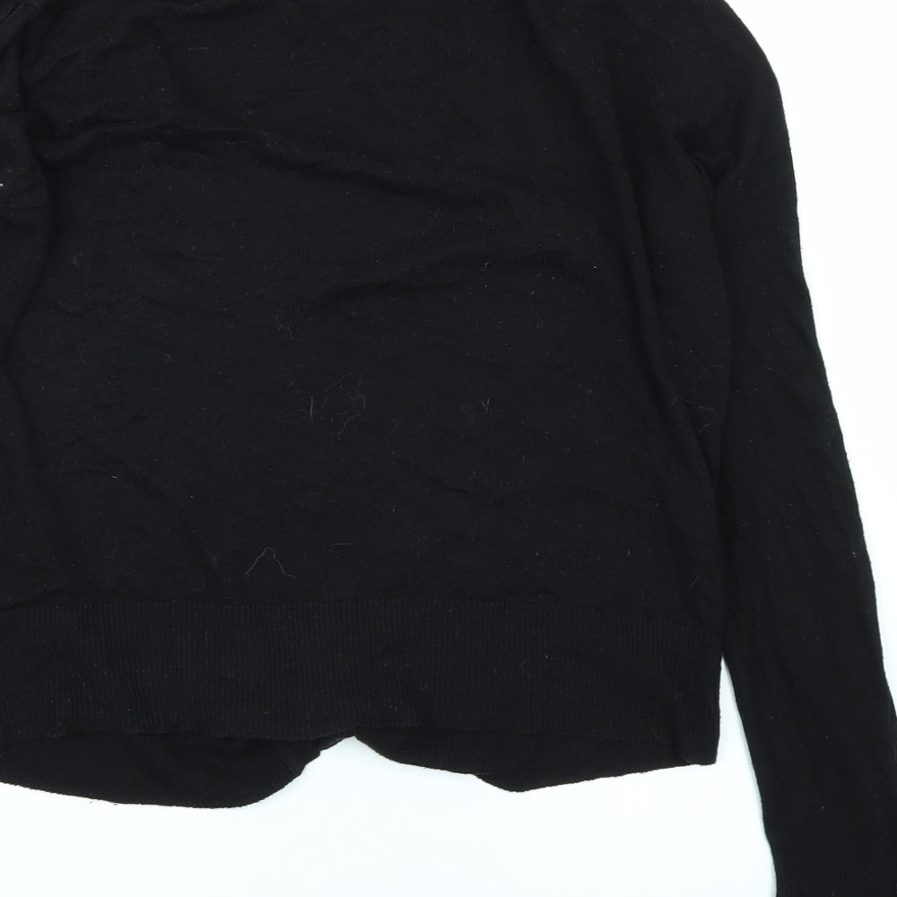 TU Womens Black   Cardigan Jumper Size 14