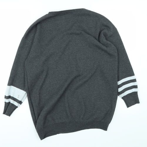 wonder Mens Grey   Pullover Jumper Size XL