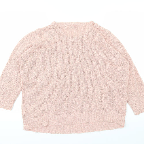 BHS Womens Pink   Pullover Jumper Size 18