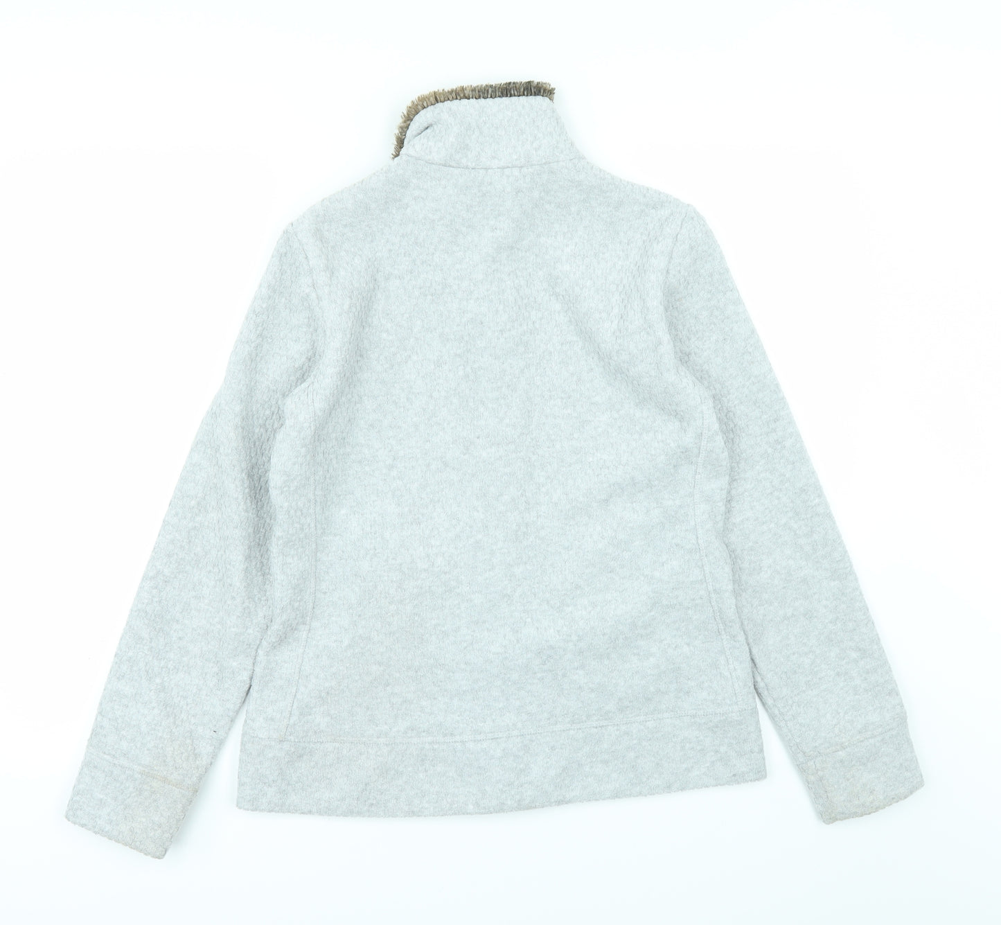 Marks and Spencer Womens Grey   Full Zip Jumper Size 10