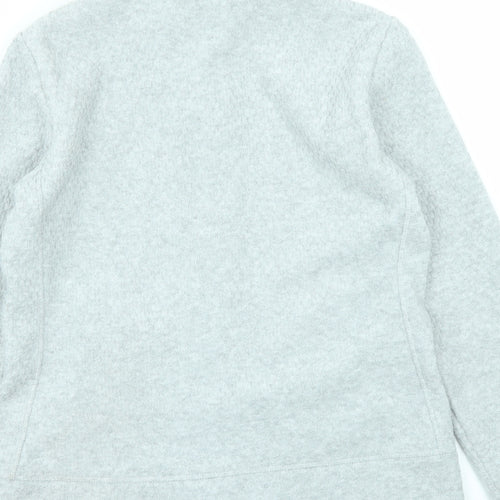 Marks and Spencer Womens Grey   Full Zip Jumper Size 10