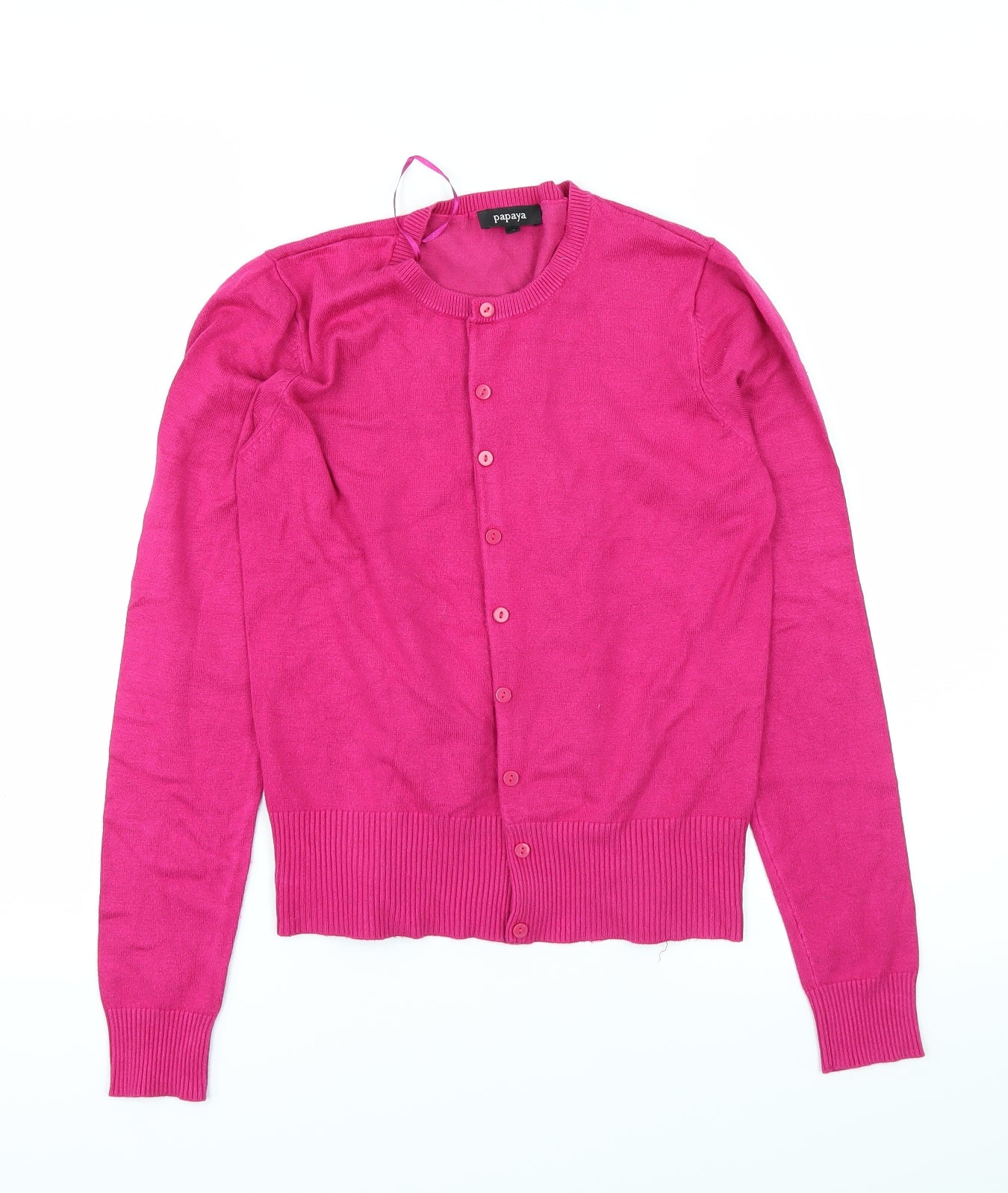 Papaya Womens Pink   Cardigan Jumper Size 12