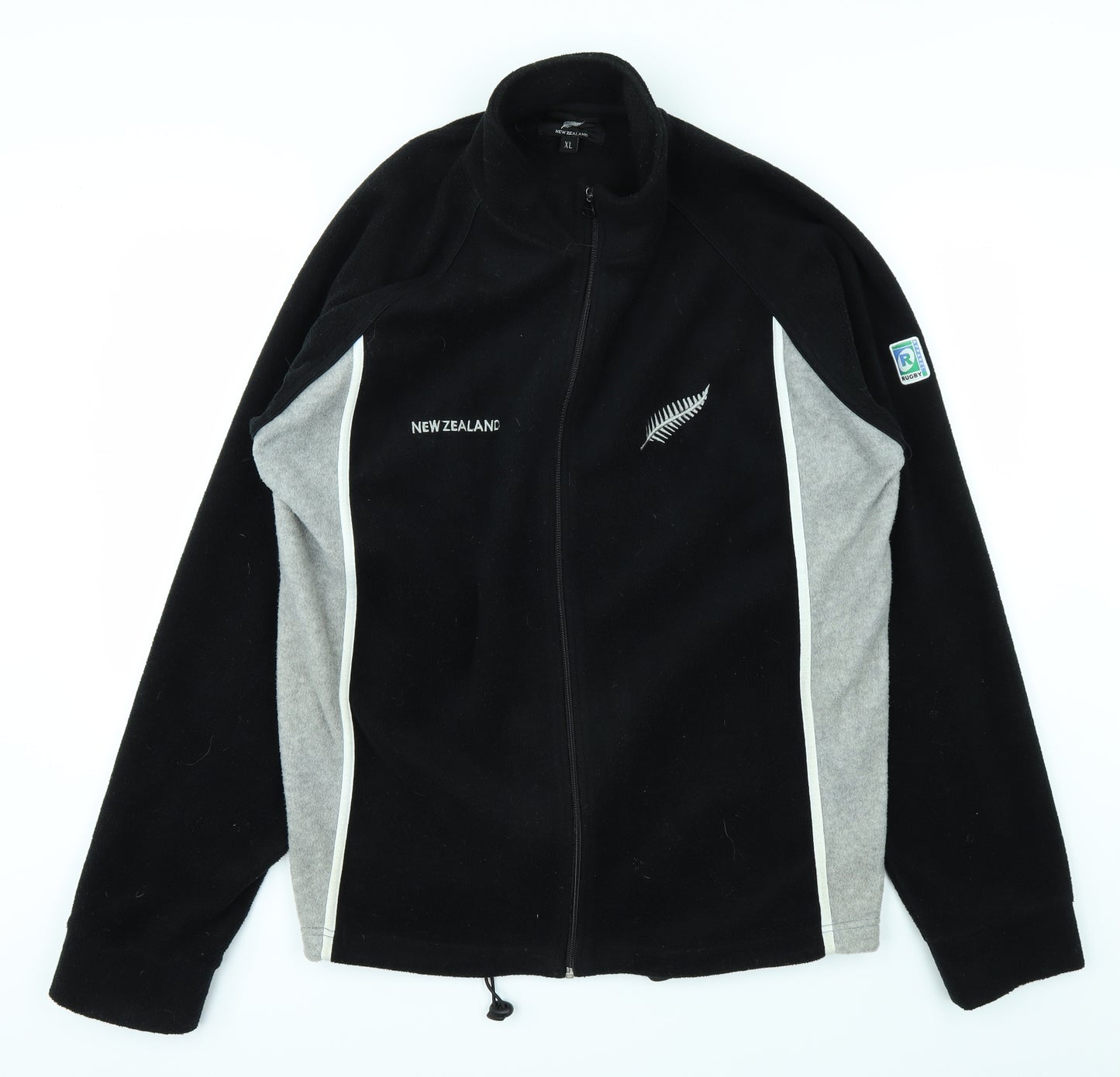 new zealand Mens Black   Full Zip Jumper Size XL