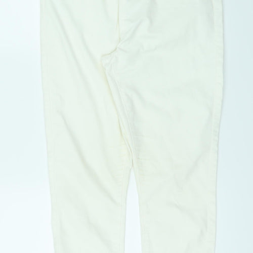 Papaya Womens White   Straight Jeans Size 12 L25 in