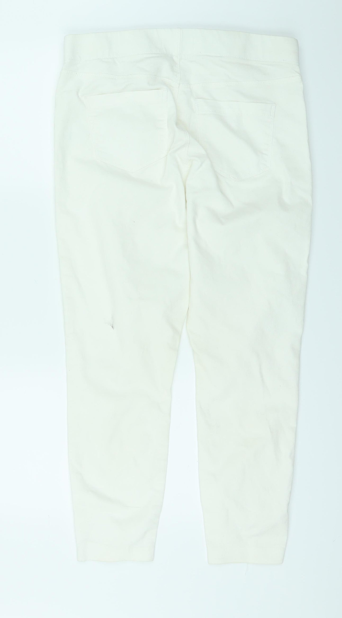 Papaya Womens White   Straight Jeans Size 12 L25 in