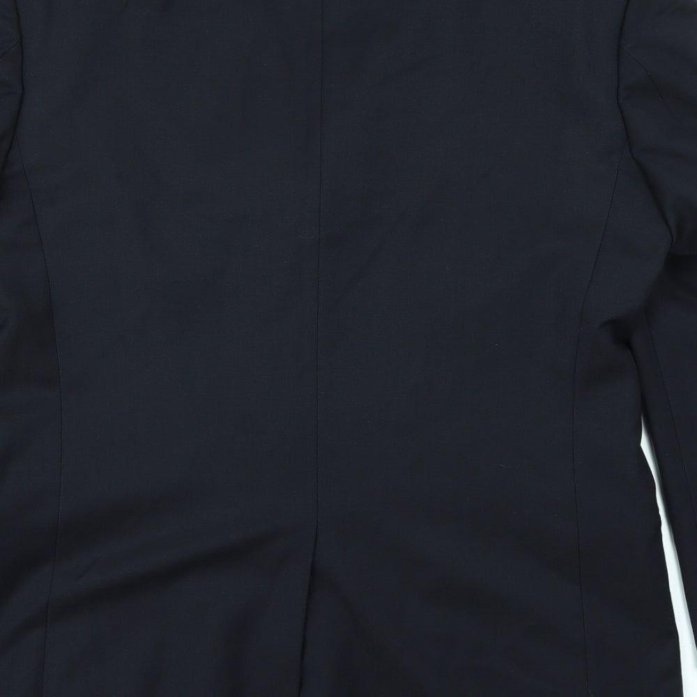 STVDIO Mens Black   Jacket Suit Jacket Size 38