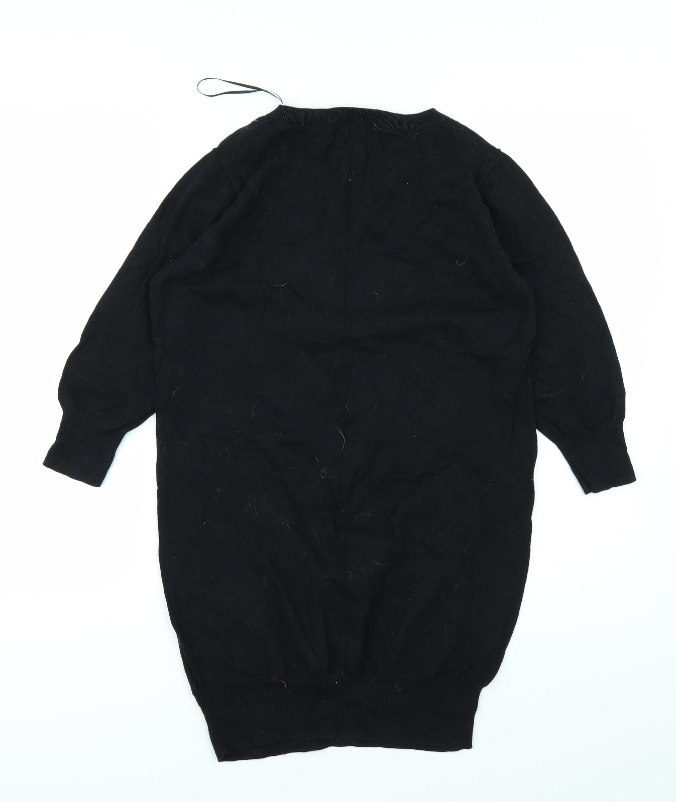 love knit Womens Black   Basic T-Shirt Size 12
