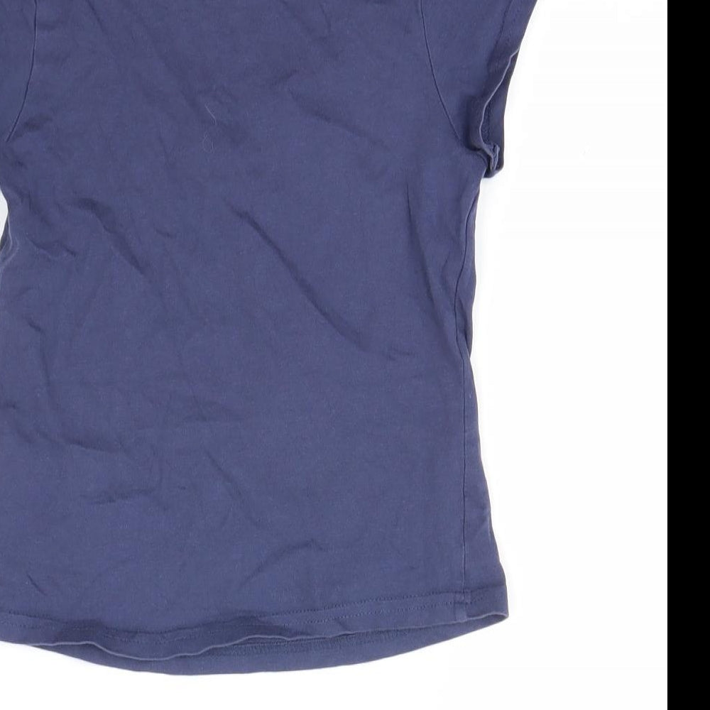 Young Dimension Girls Blue   Basic T-Shirt Size 6 Years