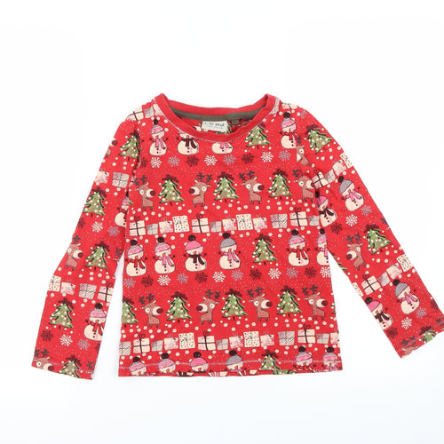 NEXT Boys Red   Basic T-Shirt Size 6 Years
