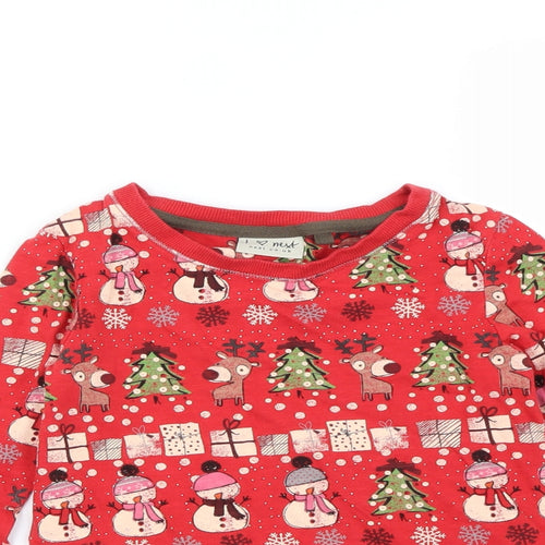 NEXT Boys Red   Basic T-Shirt Size 6 Years
