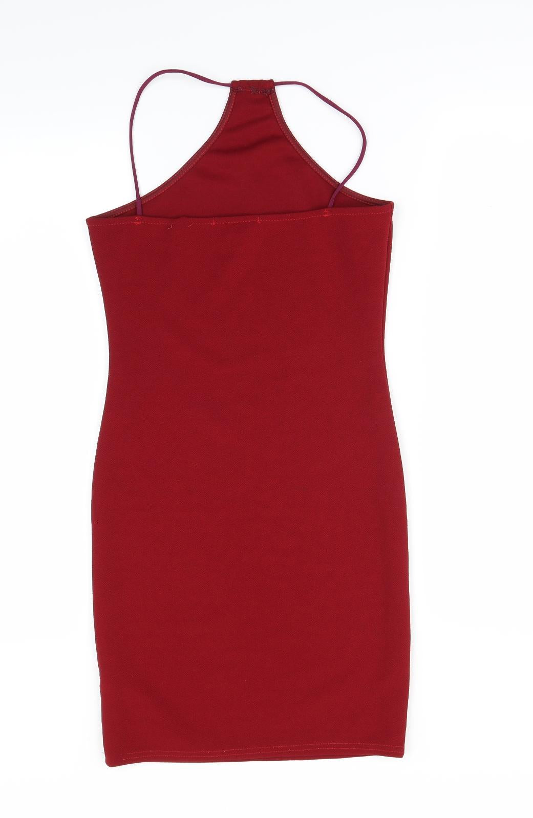 Missguided Womens Red   Bodycon  Size 6