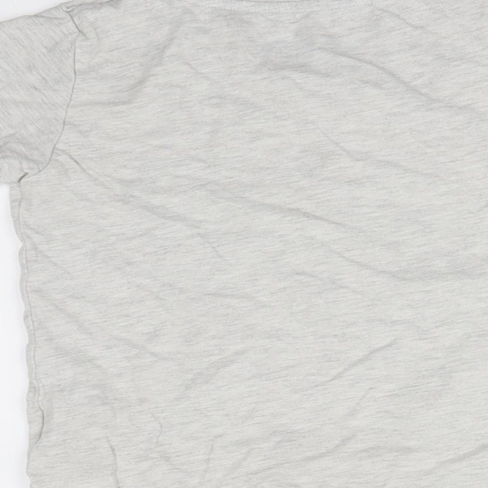 Urban Classics Boys Grey   Basic T-Shirt Size 2-3 Years