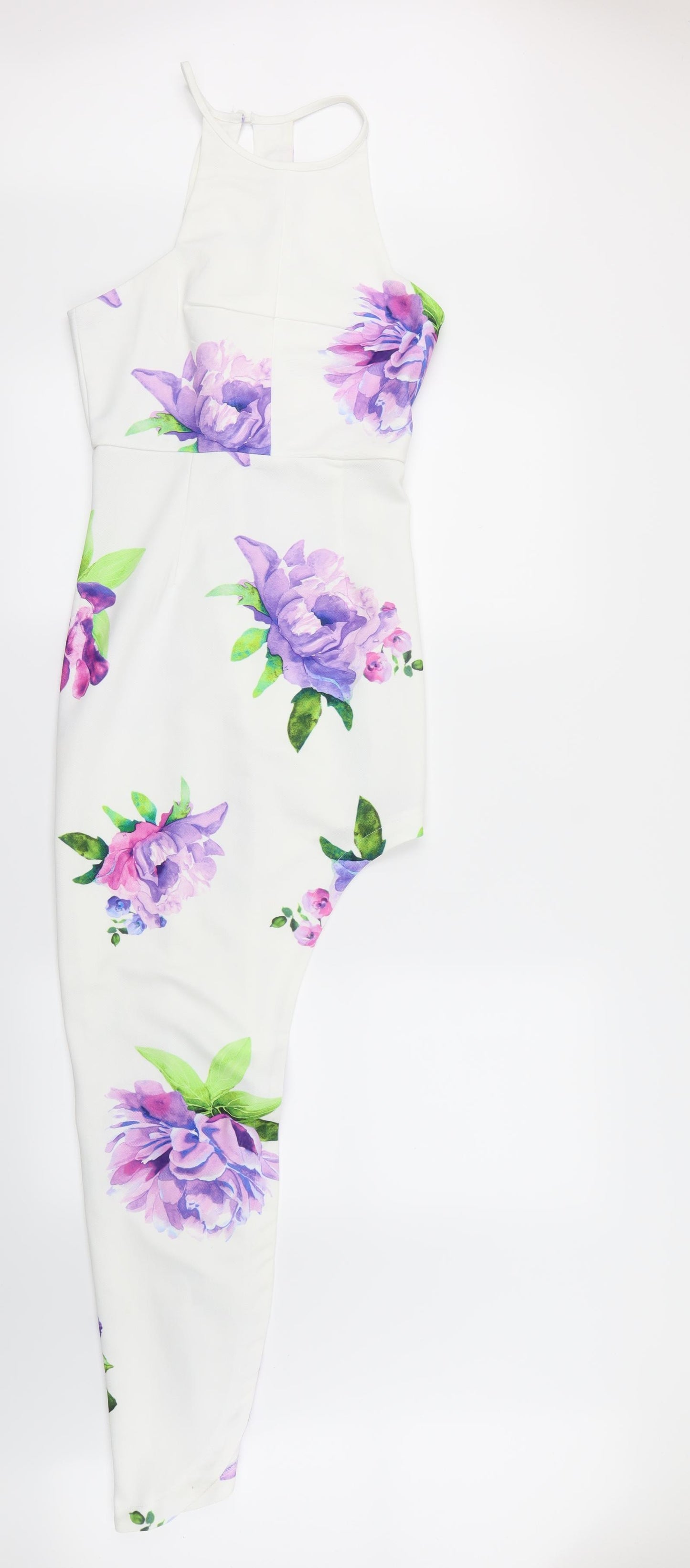 Ginger Fizz Womens White Floral  Mermaid  Size 10