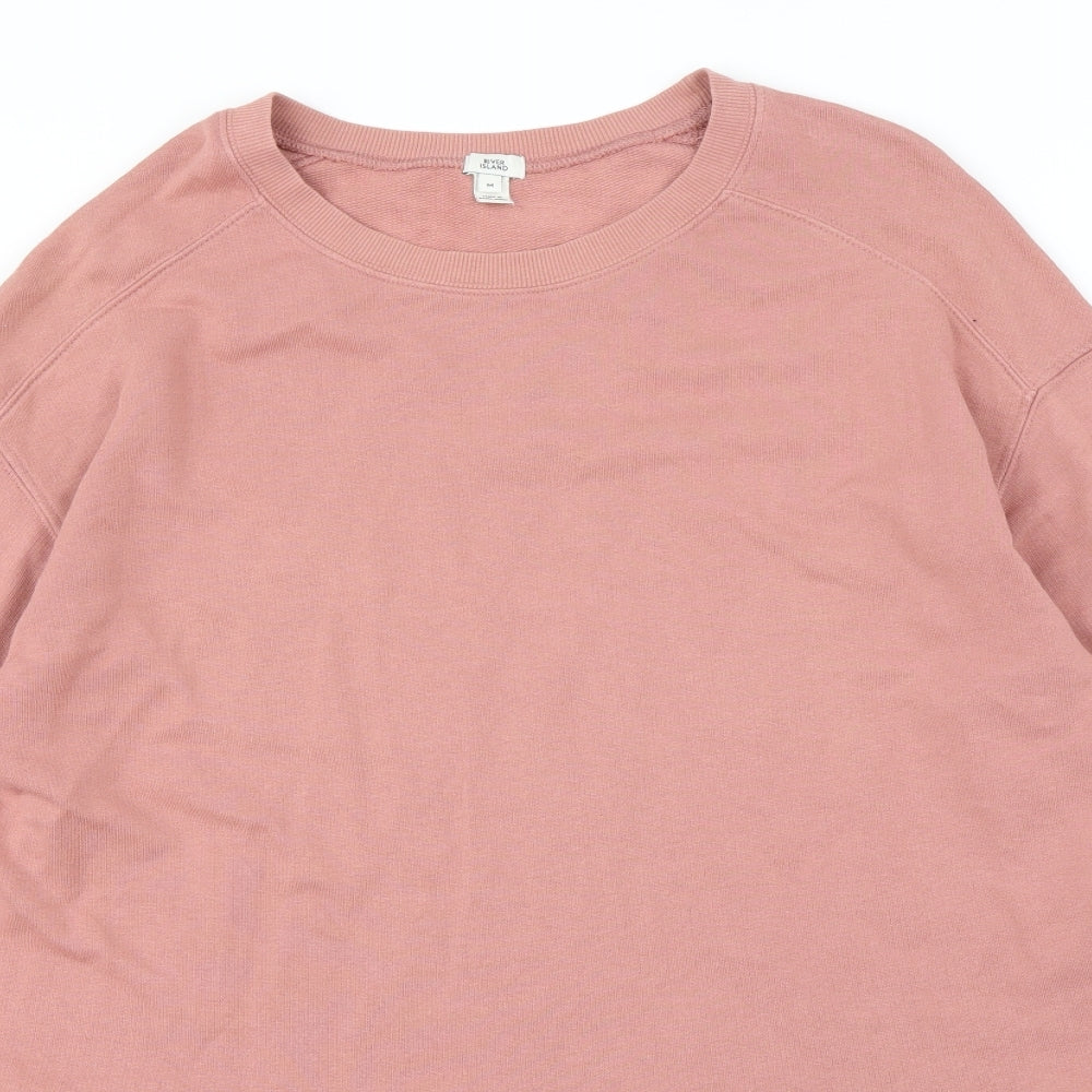 River Island Womens Pink   Jumper Dress  Size M