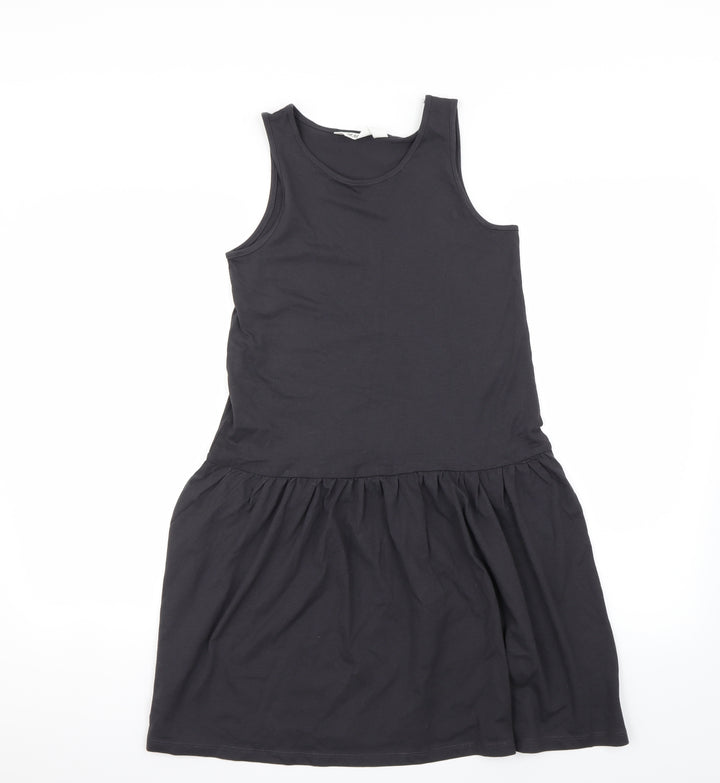 H&M Girls Black   Fit & Flare  Size 10-11 Years