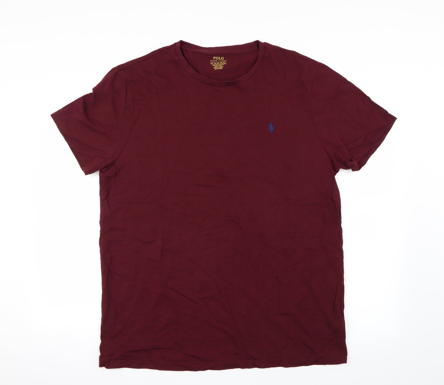 Polo Ralph Lauren Mens Red    T-Shirt Size XL