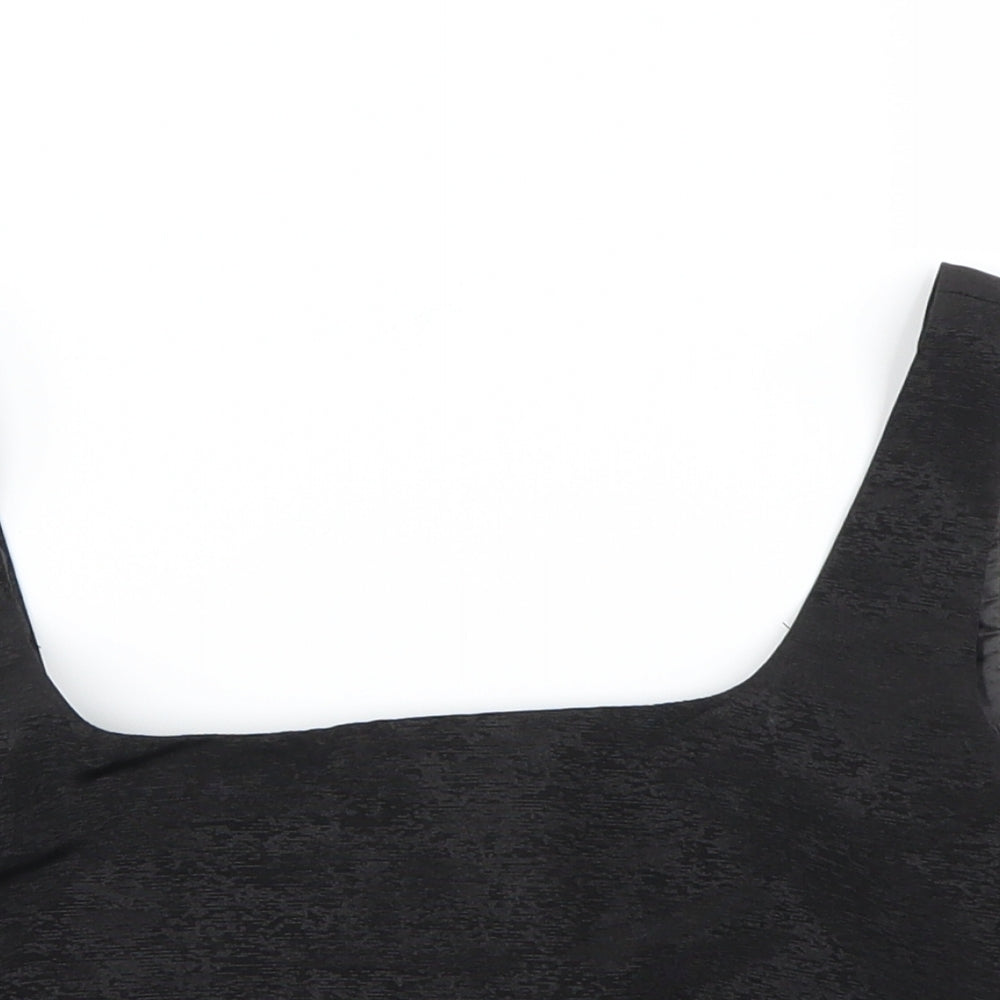 Missguided Womens Black   Basic Tank Size 8