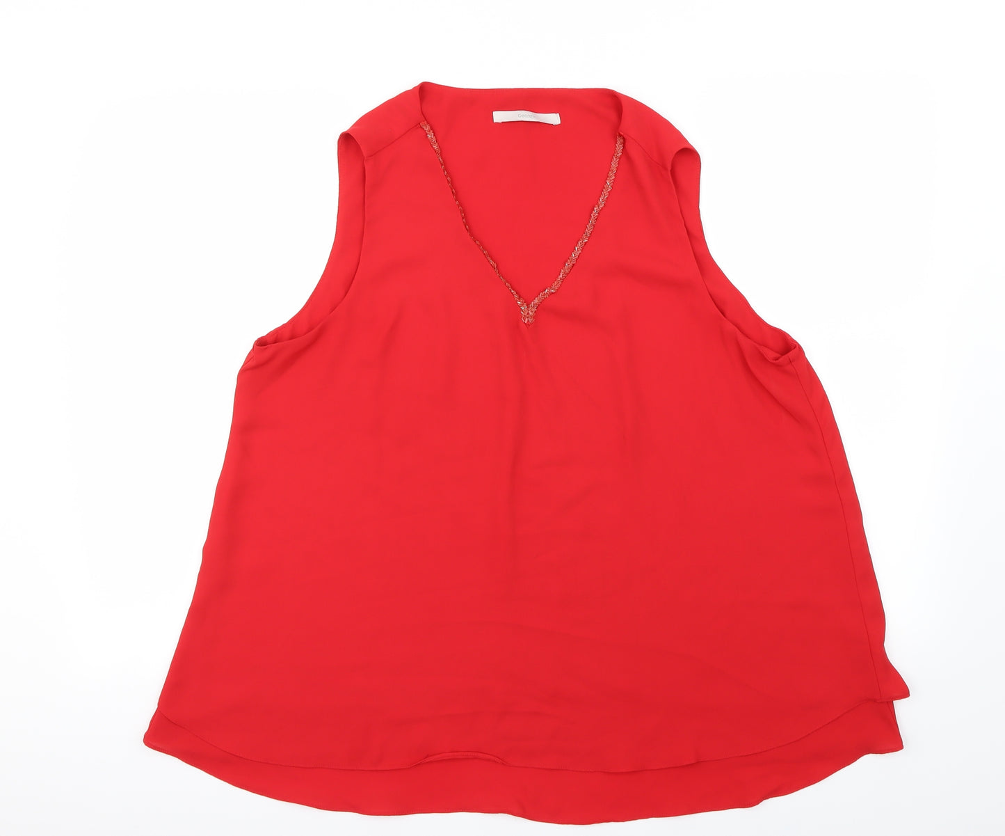 George Womens Red   Basic Blouse Size 18