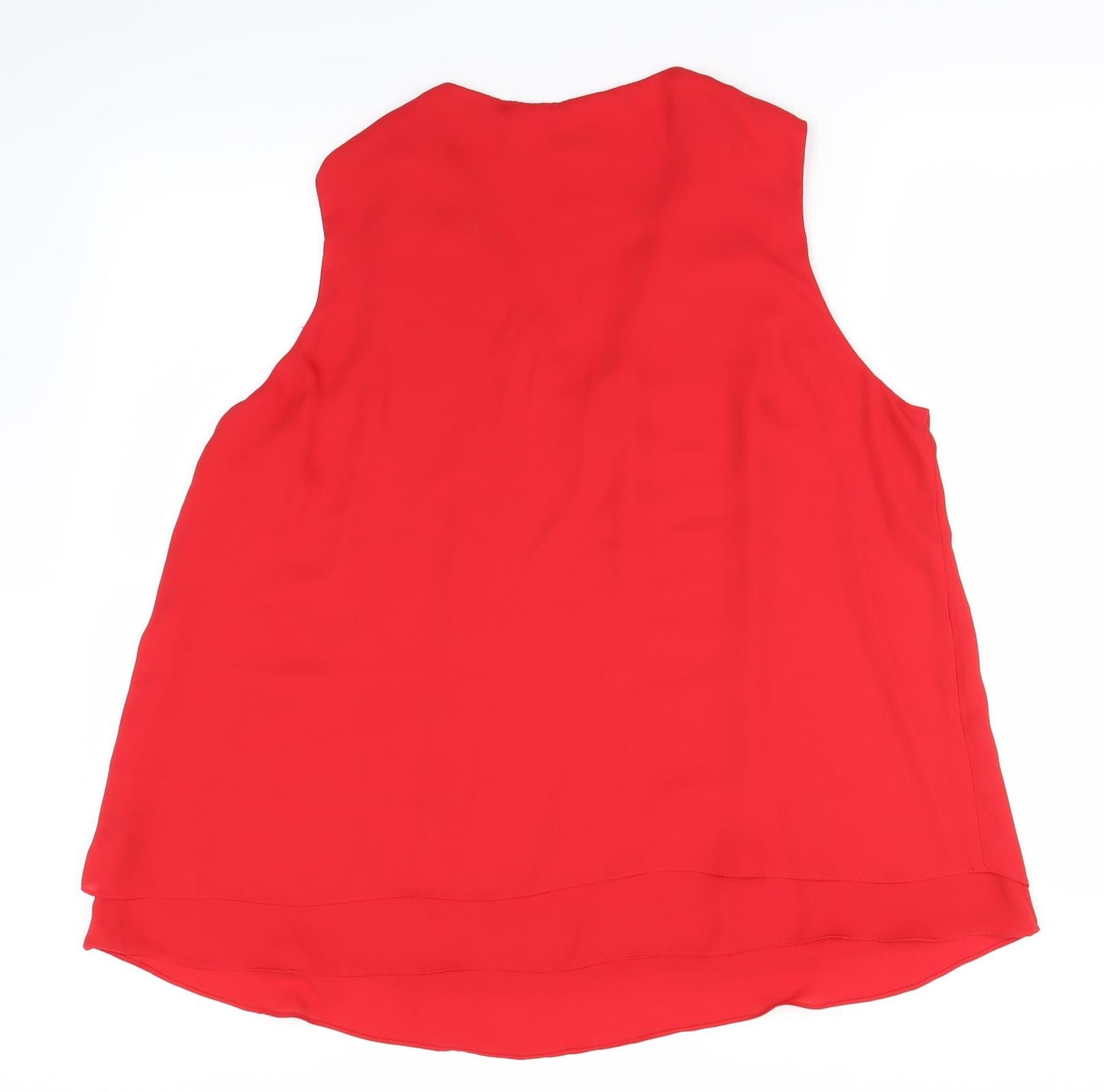 George Womens Red   Basic Blouse Size 18