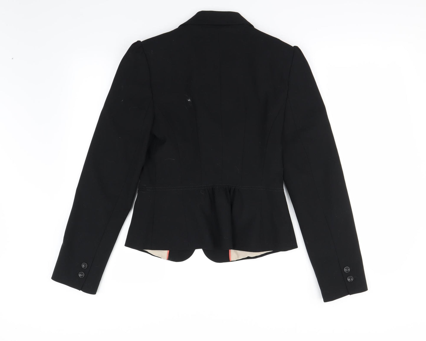 New Look Womens Black   Jacket Blazer Size 10  - Shoulder Pads