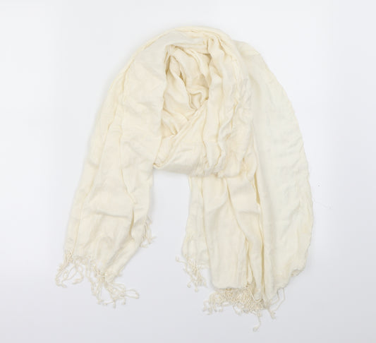 Front view of Preworn Ivory Scarf