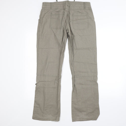 Primark Womens Green   Cargo Trousers Size 10 L30 in