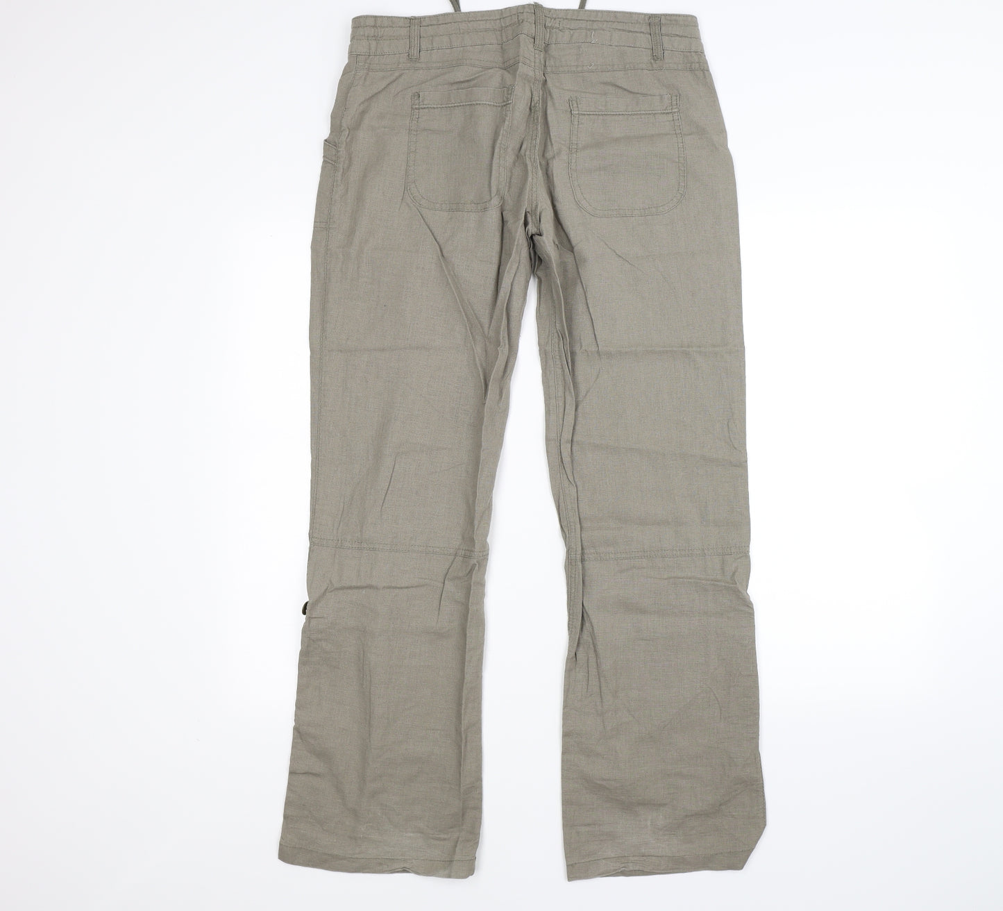 Primark Womens Green   Cargo Trousers Size 10 L30 in