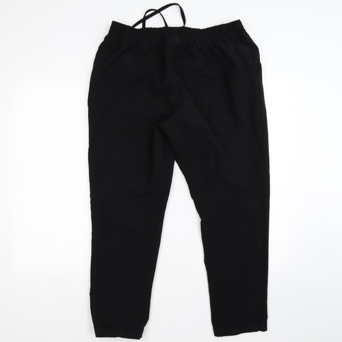 NEXT Womens Black   Trousers  Size 14 L26 in