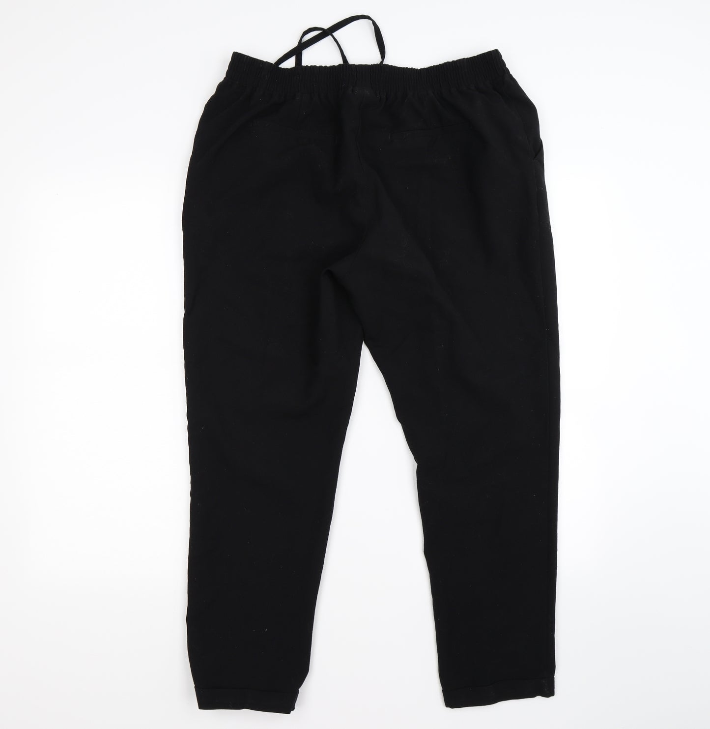 NEXT Womens Black   Trousers  Size 14 L26 in
