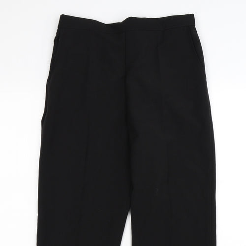 Preworn Womens Black   Trousers  Size 12 L25 in